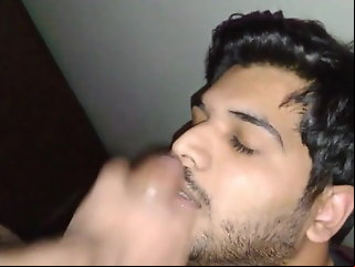 gagging fag varun gifted facial alpha