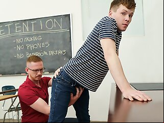 detention professor kayman serious naughty student